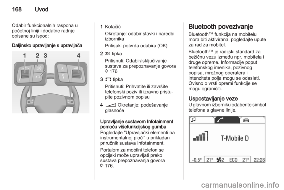 OPEL ZAFIRA B 2014  Priručnik za Infotainment (in Croatian) 