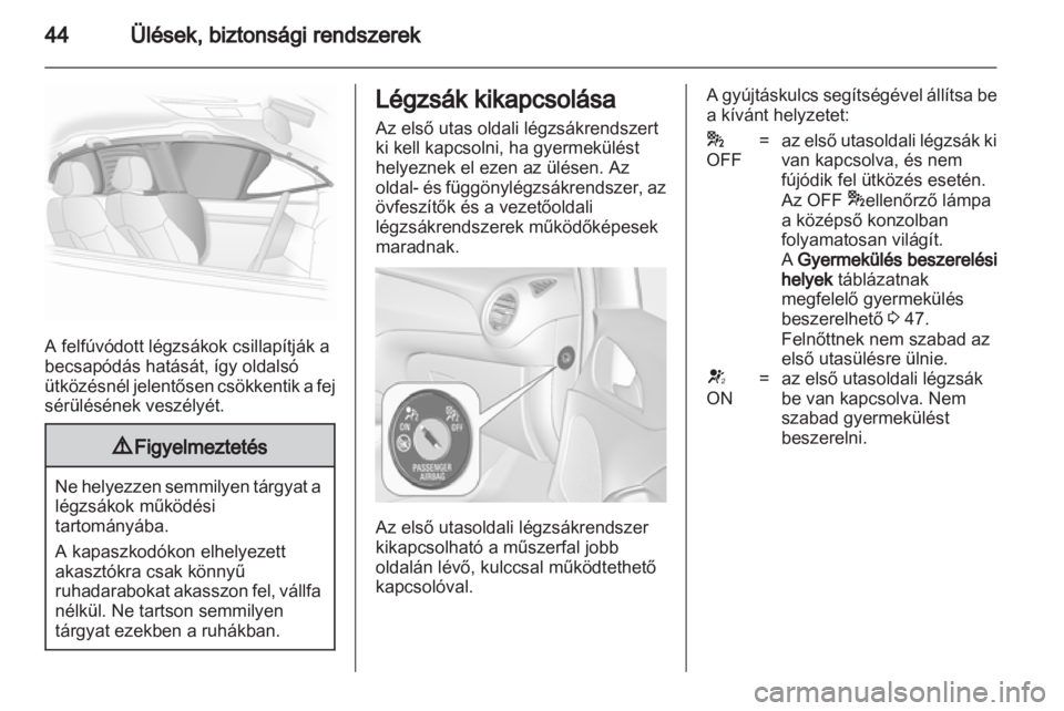 OPEL ADAM 2013.5  Kezelési útmutató (in Hungarian) 