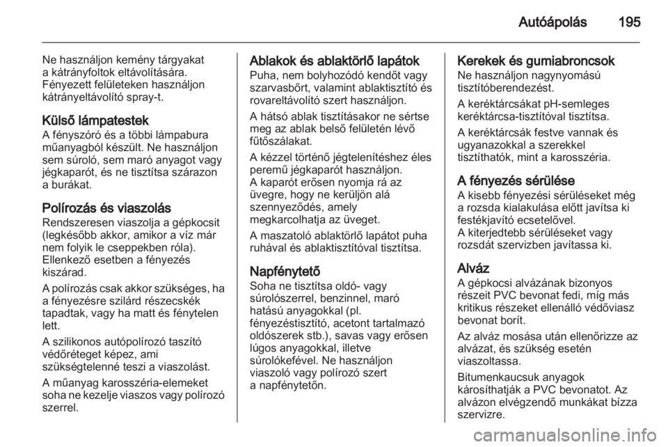 OPEL ANTARA 2011  Kezelési útmutató (in Hungarian) 