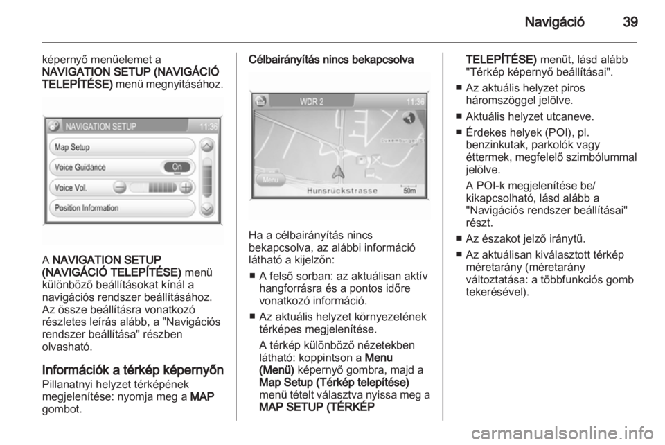 OPEL ANTARA 2012  Infotainment kézikönyv (in Hungarian) 