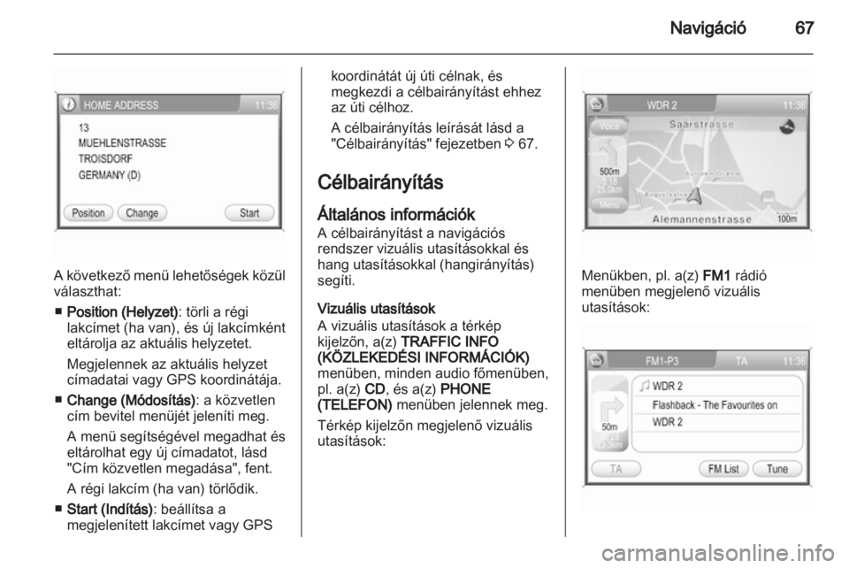 OPEL ANTARA 2012  Infotainment kézikönyv (in Hungarian) 