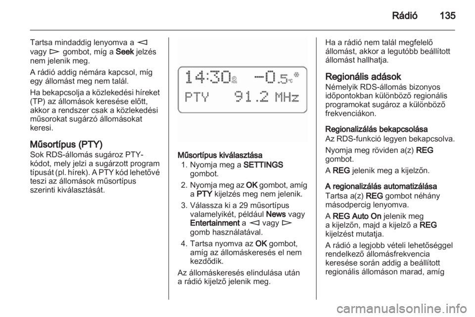 OPEL CORSA 2010.5  Infotainment kézikönyv (in Hungarian) 