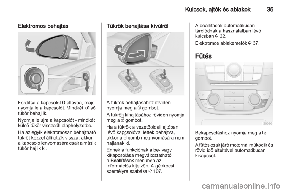 OPEL INSIGNIA 2012  Kezelési útmutató (in Hungarian) 