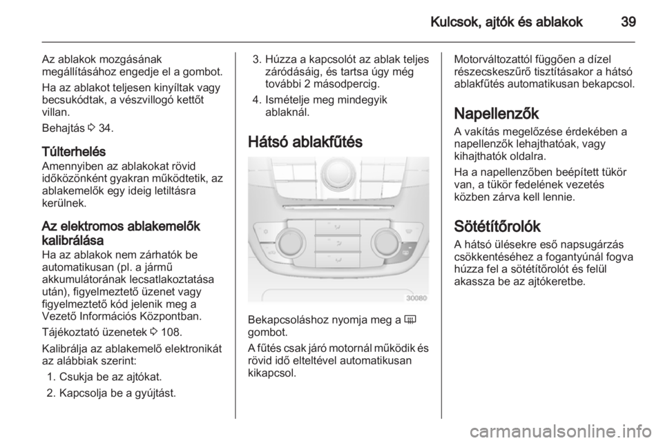 OPEL INSIGNIA 2013  Kezelési útmutató (in Hungarian) 