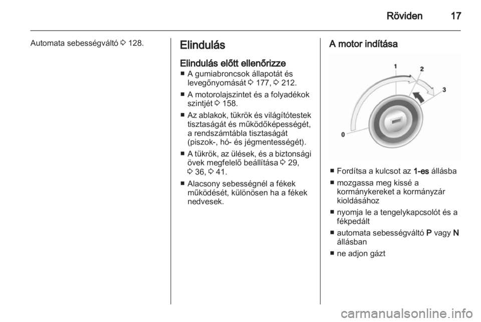 OPEL MOKKA 2013  Kezelési útmutató (in Hungarian) 