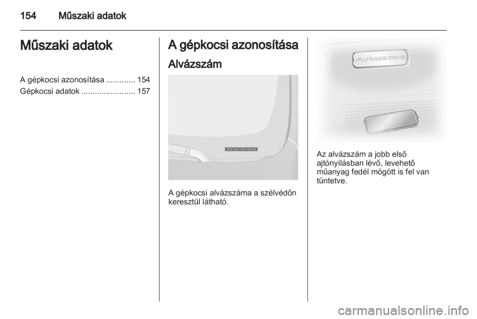 OPEL VIVARO 2011.5  Kezelési útmutató (in Hungarian) 