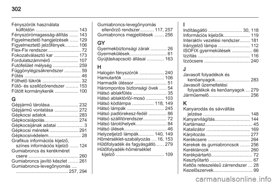OPEL ZAFIRA TOURER 2013.5  Kezelési útmutató (in Hungarian) 
