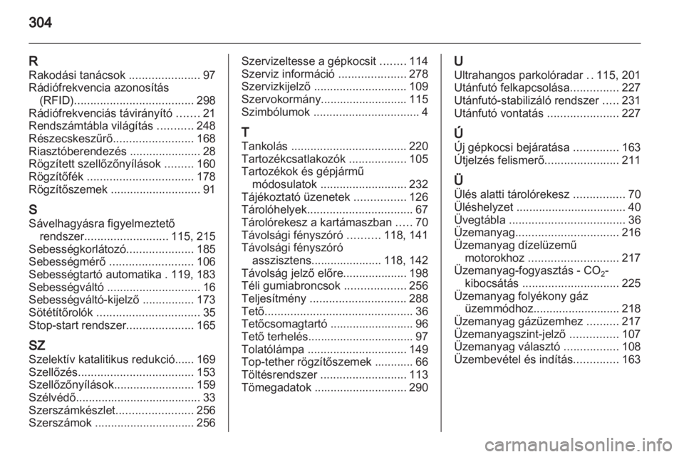 OPEL ZAFIRA TOURER 2013.5  Kezelési útmutató (in Hungarian) 