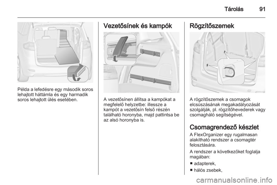 OPEL ZAFIRA TOURER 2013.5  Kezelési útmutató (in Hungarian) 