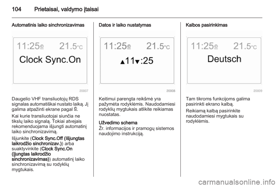 OPEL ASTRA H 2010.5  Savininko vadovas (in Lithuanian)  OPEL ASTRA H 2010.5  Savininko vadovas (in Lithuanian)