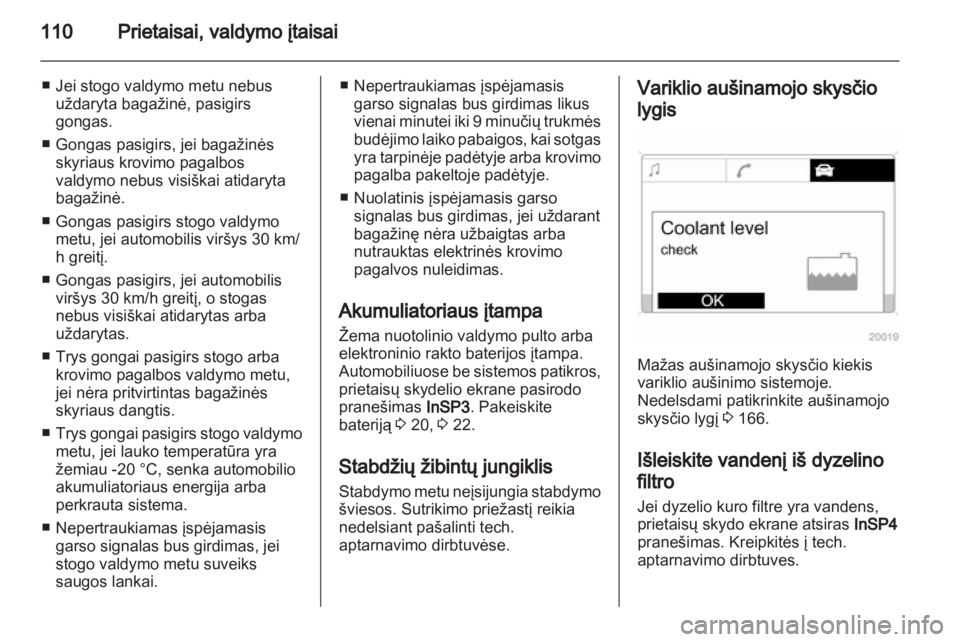 OPEL ASTRA H 2010.5  Savininko vadovas (in Lithuanian)  OPEL ASTRA H 2010.5  Savininko vadovas (in Lithuanian)