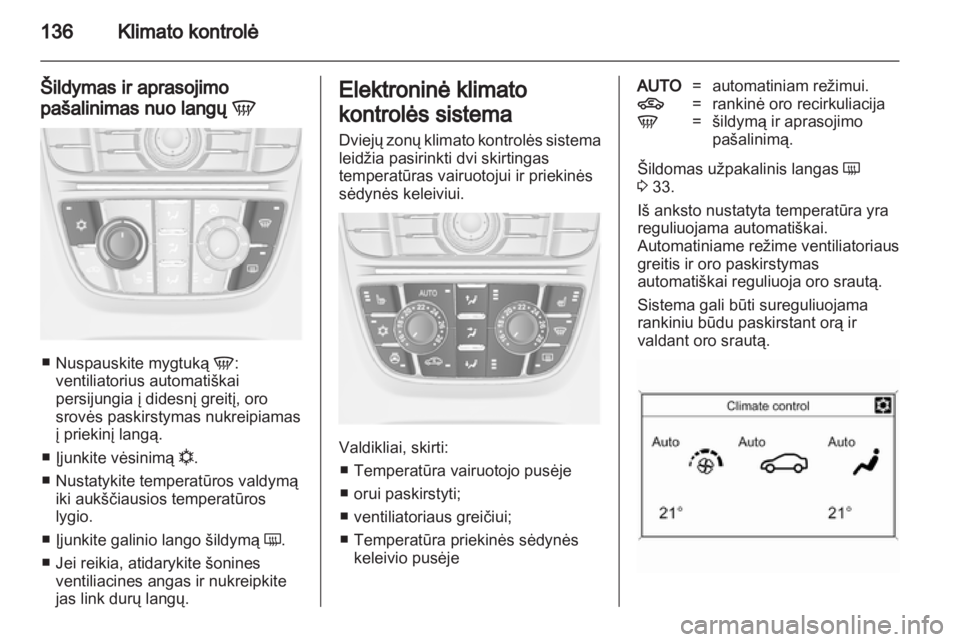 OPEL ASTRA J 2011  Savininko vadovas (in Lithuanian)  OPEL ASTRA J 2011  Savininko vadovas (in Lithuanian)