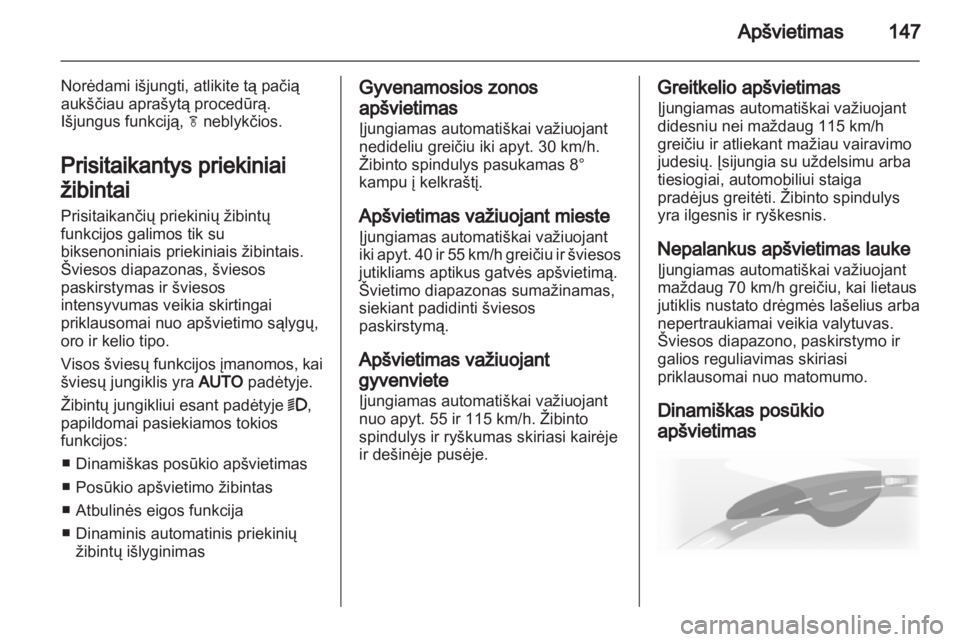 OPEL ASTRA J 2013.5  Savininko vadovas (in Lithuanian) 
