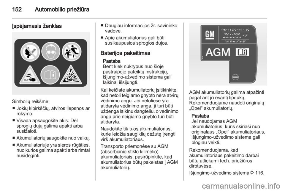 OPEL CORSA 2013 Savininko vadovas (in Lithuanian) OPEL CORSA 2013 Savininko vadovas (in Lithuanian)