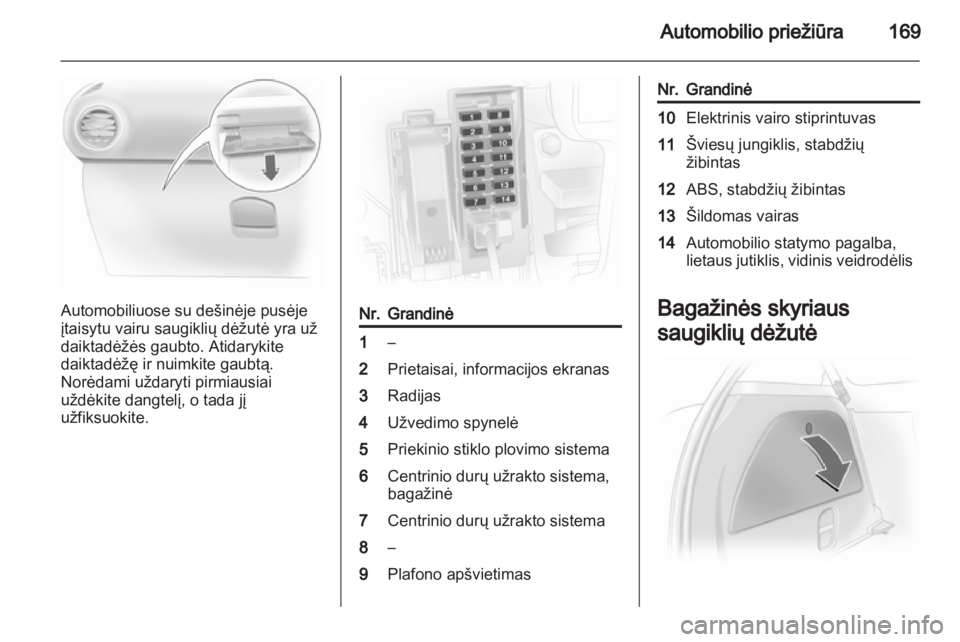 OPEL CORSA 2013 Savininko vadovas (in Lithuanian) OPEL CORSA 2013 Savininko vadovas (in Lithuanian)