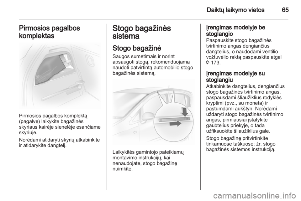OPEL CORSA 2013.5  Savininko vadovas (in Lithuanian) 