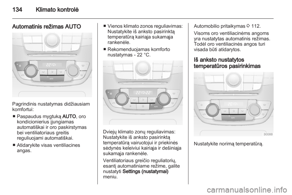 OPEL INSIGNIA 2012.5  Savininko vadovas (in Lithuanian) 