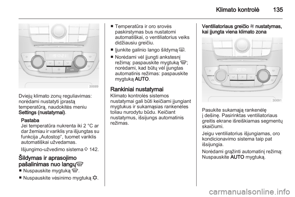 OPEL INSIGNIA 2012.5  Savininko vadovas (in Lithuanian) 