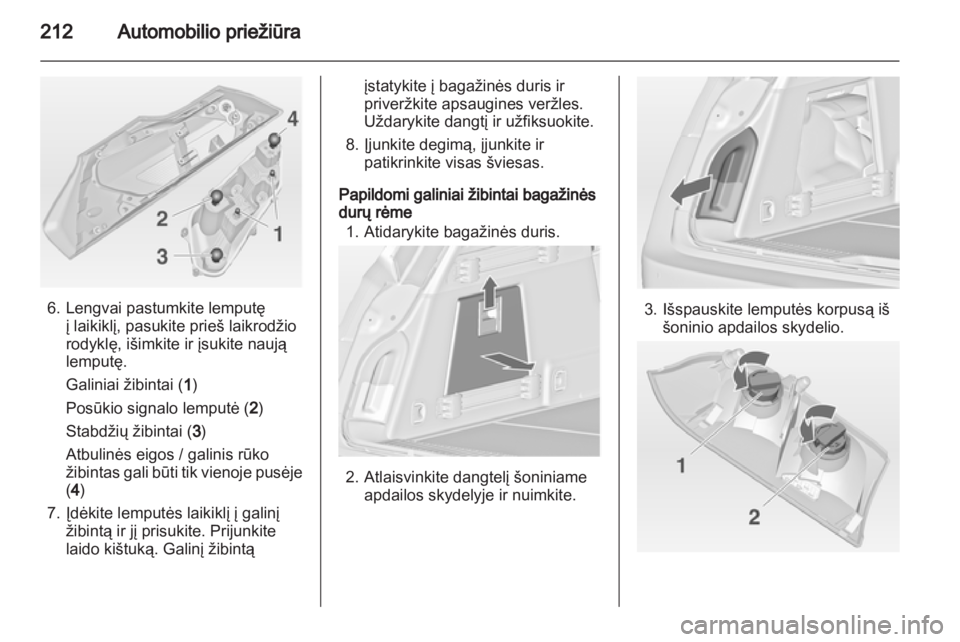 OPEL INSIGNIA 2012.5  Savininko vadovas (in Lithuanian) 