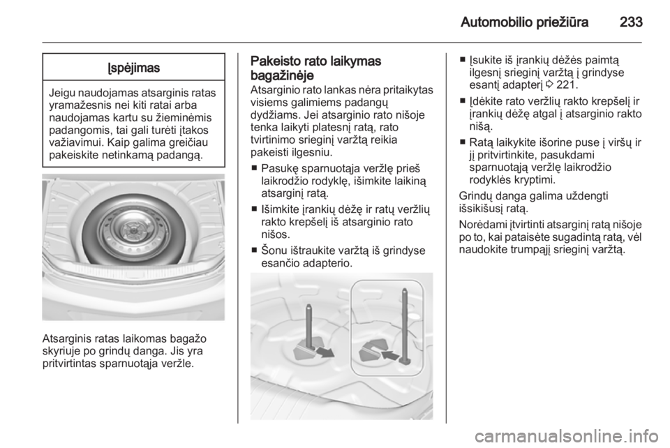 OPEL INSIGNIA 2012.5  Savininko vadovas (in Lithuanian) 