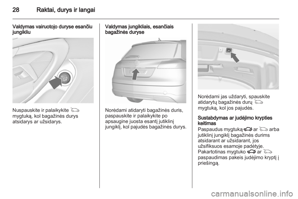 OPEL INSIGNIA 2013  Savininko vadovas (in Lithuanian) 