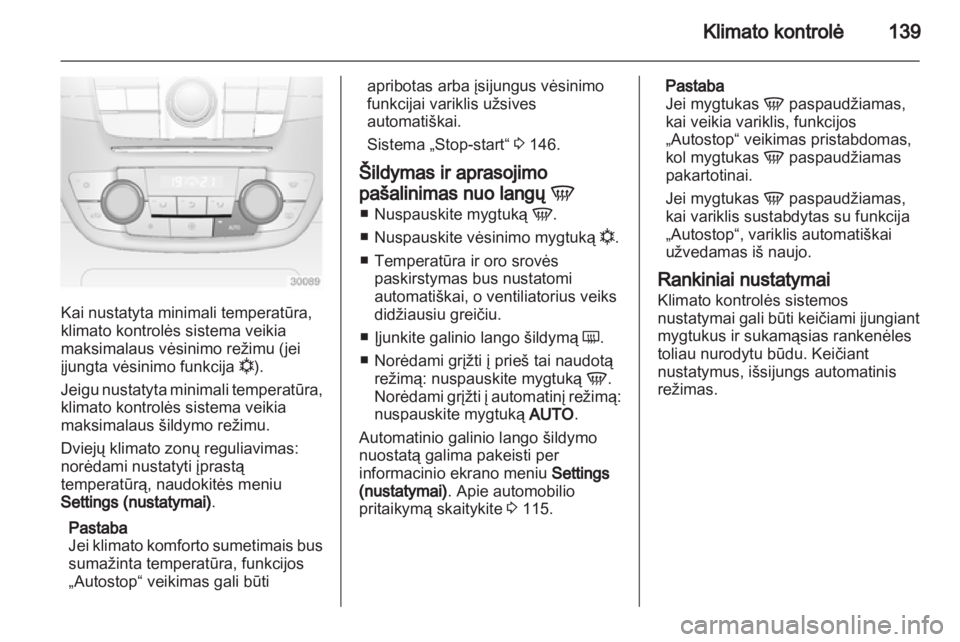 OPEL INSIGNIA 2013.5  Savininko vadovas (in Lithuanian) 