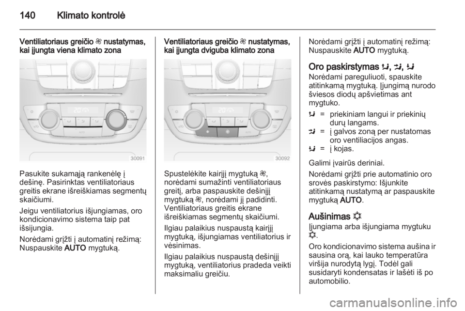 OPEL INSIGNIA 2013.5  Savininko vadovas (in Lithuanian) 