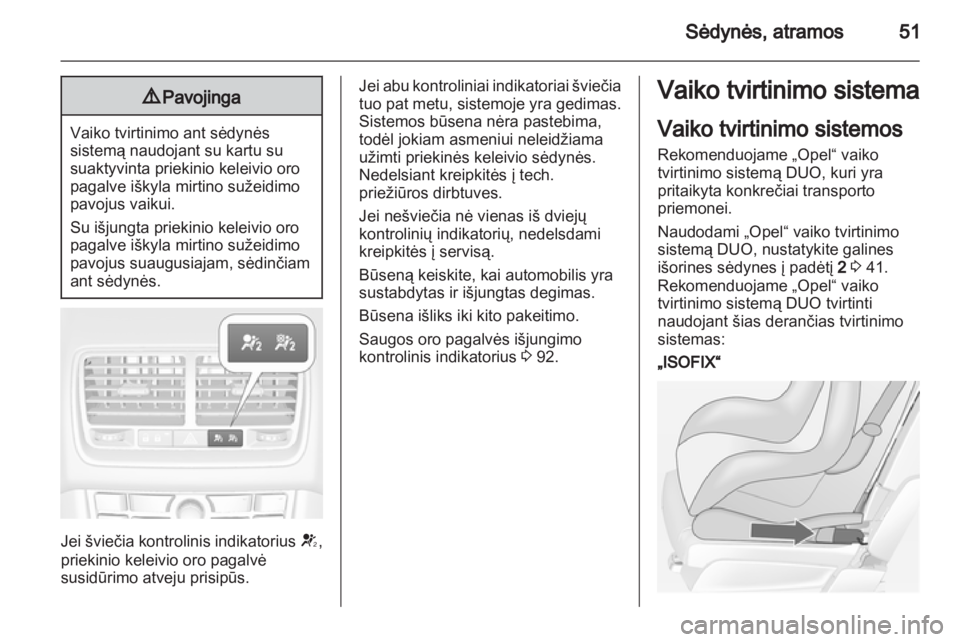 OPEL MERIVA 2011.5  Savininko vadovas (in Lithuanian) 