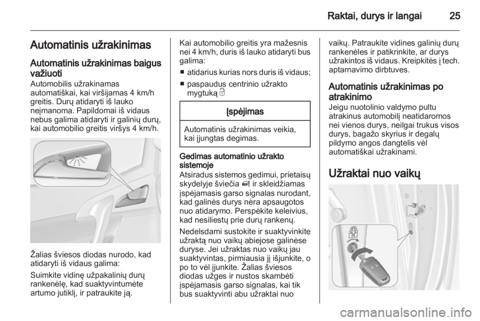 OPEL MERIVA 2013  Savininko vadovas (in Lithuanian) 