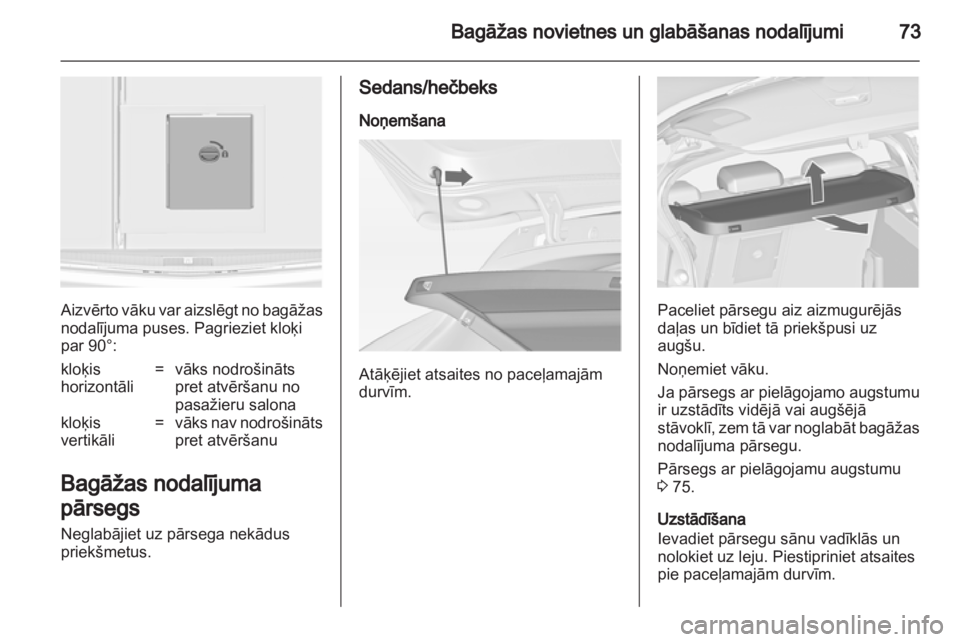 OPEL ASTRA J 2011  Īpašnieka rokasgrāmata (in Latvian) 
