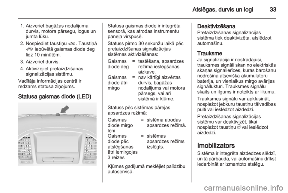 OPEL INSIGNIA 2011.5  Īpašnieka rokasgrāmata (in Latvian) 