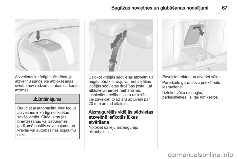OPEL INSIGNIA 2012.5  Īpašnieka rokasgrāmata (in Latvian) 