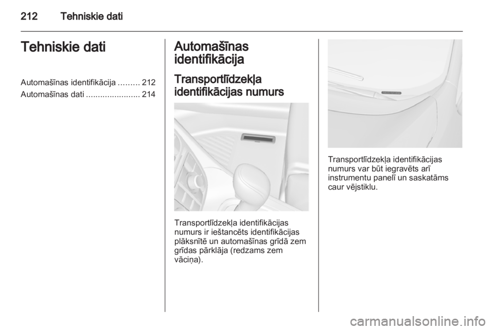 OPEL MERIVA 2012  Īpašnieka rokasgrāmata (in Latvian) 