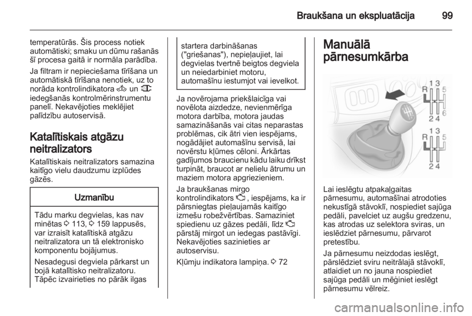 OPEL VIVARO 2013 Īpašnieka rokasgrāmata (in Latvian) OPEL VIVARO 2013 Īpašnieka rokasgrāmata (in Latvian)