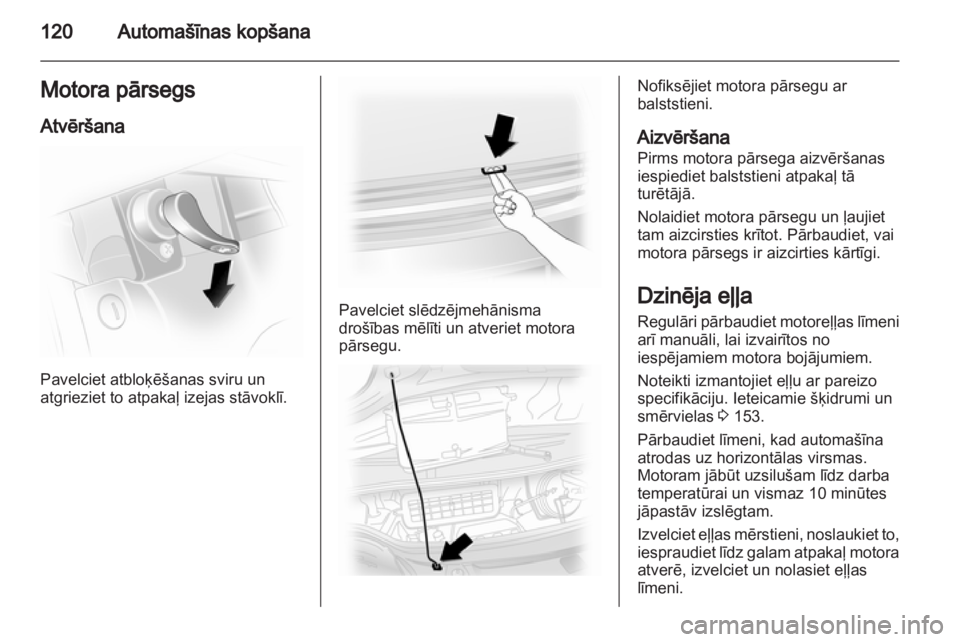 OPEL VIVARO 2013  Īpašnieka rokasgrāmata (in Latvian) 