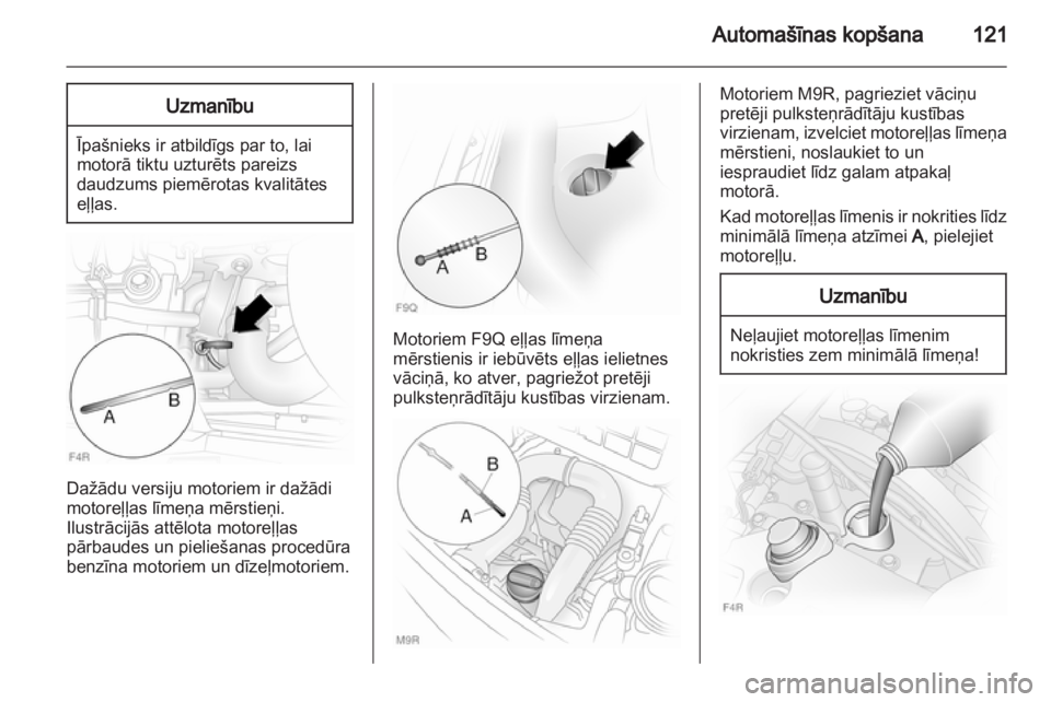 OPEL VIVARO 2013  Īpašnieka rokasgrāmata (in Latvian) 