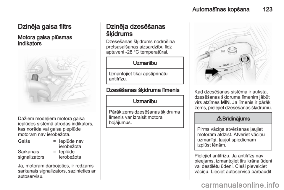 OPEL VIVARO 2013  Īpašnieka rokasgrāmata (in Latvian) 