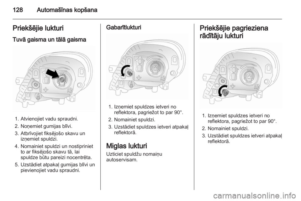 OPEL VIVARO 2013  Īpašnieka rokasgrāmata (in Latvian) 