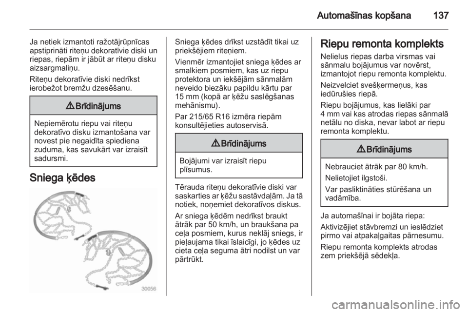 OPEL VIVARO 2013  Īpašnieka rokasgrāmata (in Latvian) 