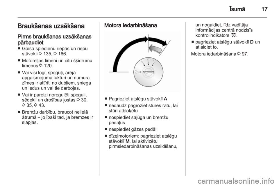 OPEL VIVARO 2013  Īpašnieka rokasgrāmata (in Latvian) 
