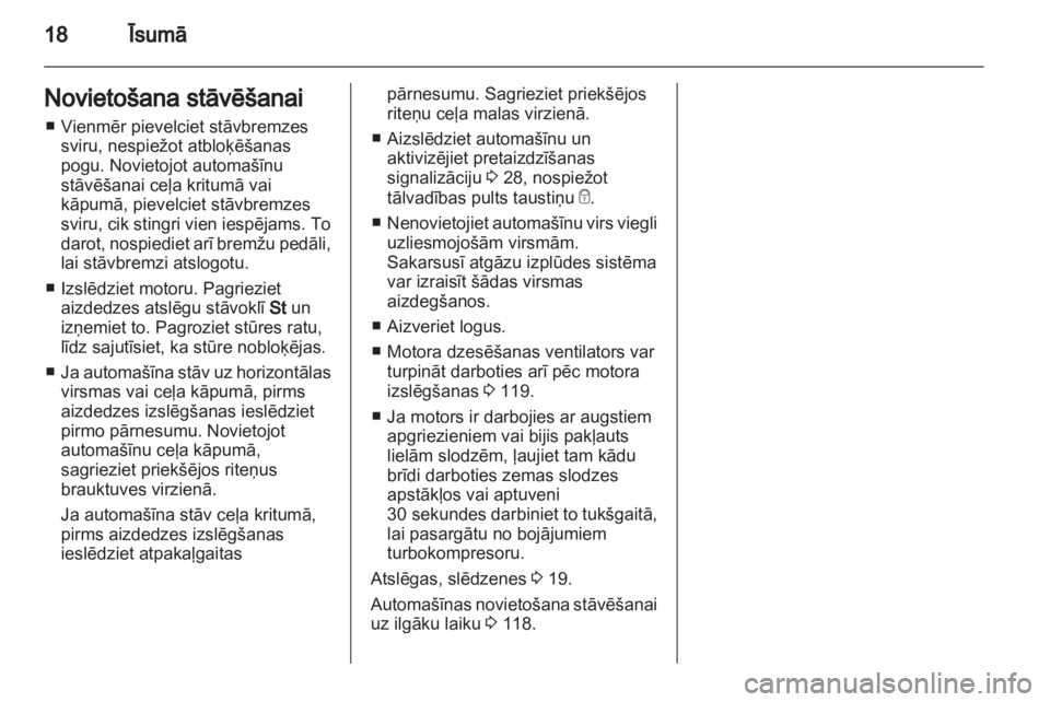 OPEL VIVARO 2013  Īpašnieka rokasgrāmata (in Latvian) 