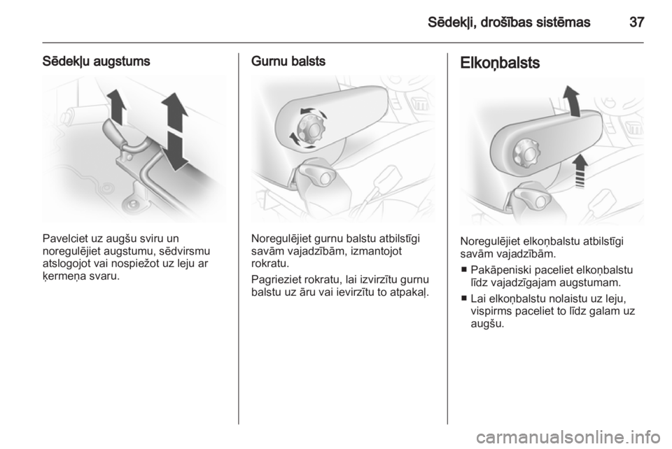 OPEL VIVARO 2013 Īpašnieka rokasgrāmata (in Latvian) OPEL VIVARO 2013 Īpašnieka rokasgrāmata (in Latvian)