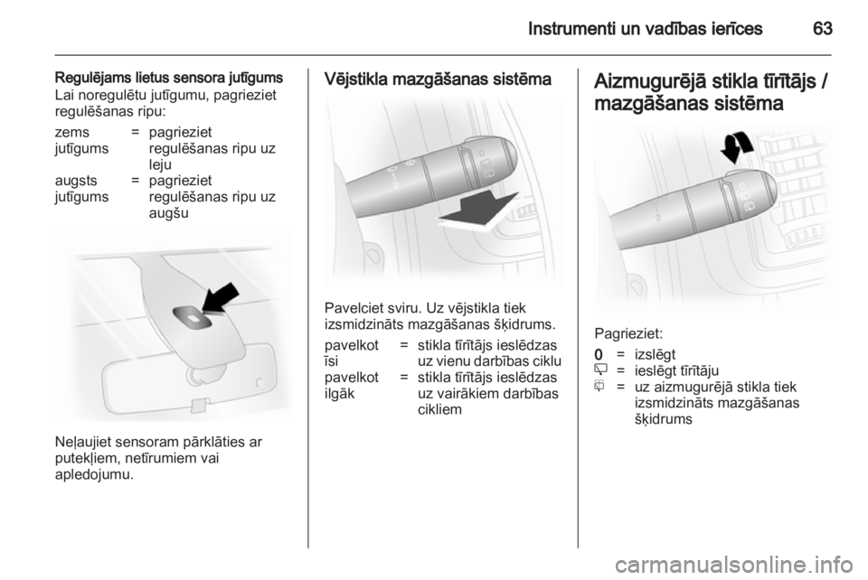 OPEL VIVARO 2013 Īpašnieka rokasgrāmata (in Latvian) OPEL VIVARO 2013 Īpašnieka rokasgrāmata (in Latvian)