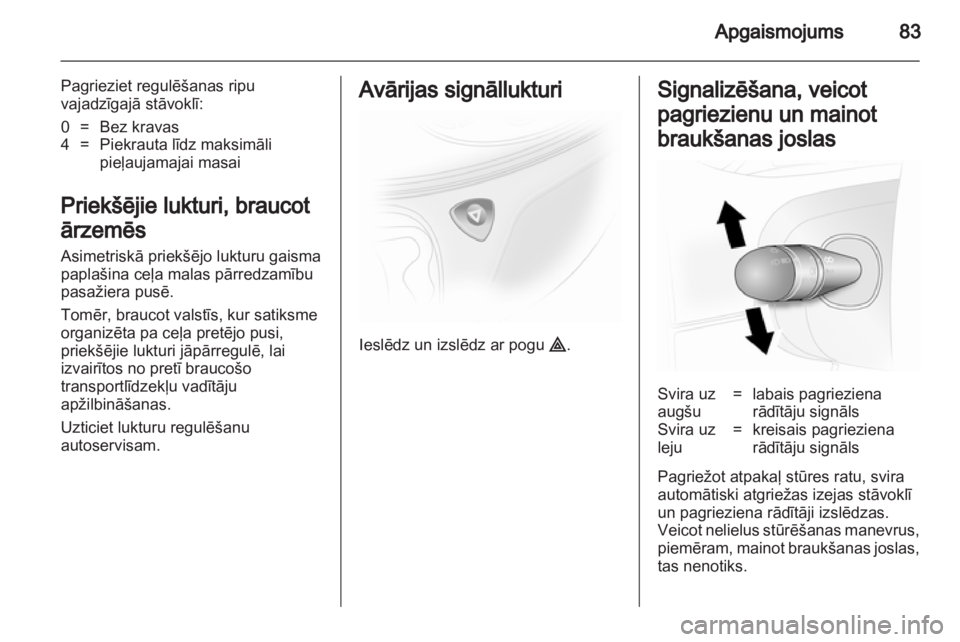 OPEL VIVARO 2013 Īpašnieka rokasgrāmata (in Latvian) OPEL VIVARO 2013 Īpašnieka rokasgrāmata (in Latvian)