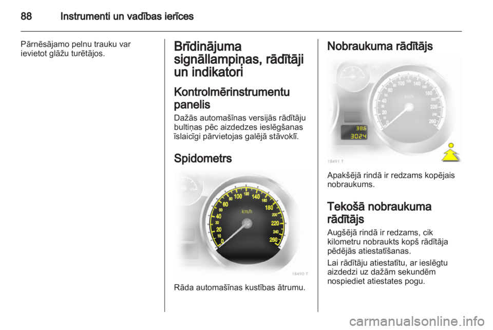 OPEL ZAFIRA 2011  Īpašnieka rokasgrāmata (in Latvian) 