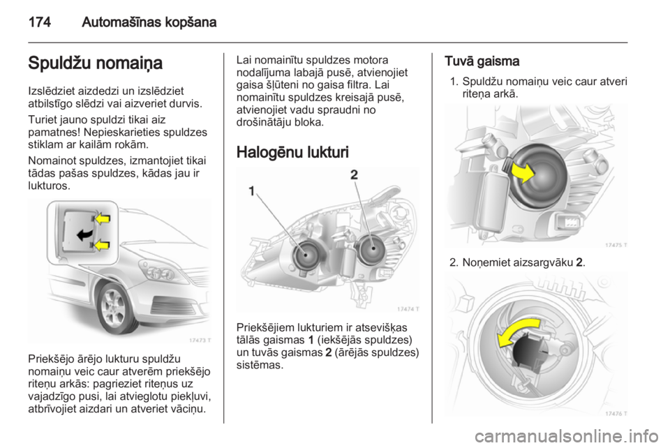 OPEL ZAFIRA 2011.5  Īpašnieka rokasgrāmata (in Latvian) 