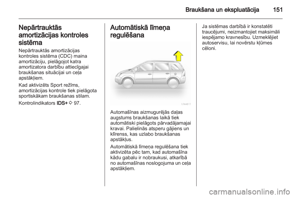 OPEL ZAFIRA 2012  Īpašnieka rokasgrāmata (in Latvian) 