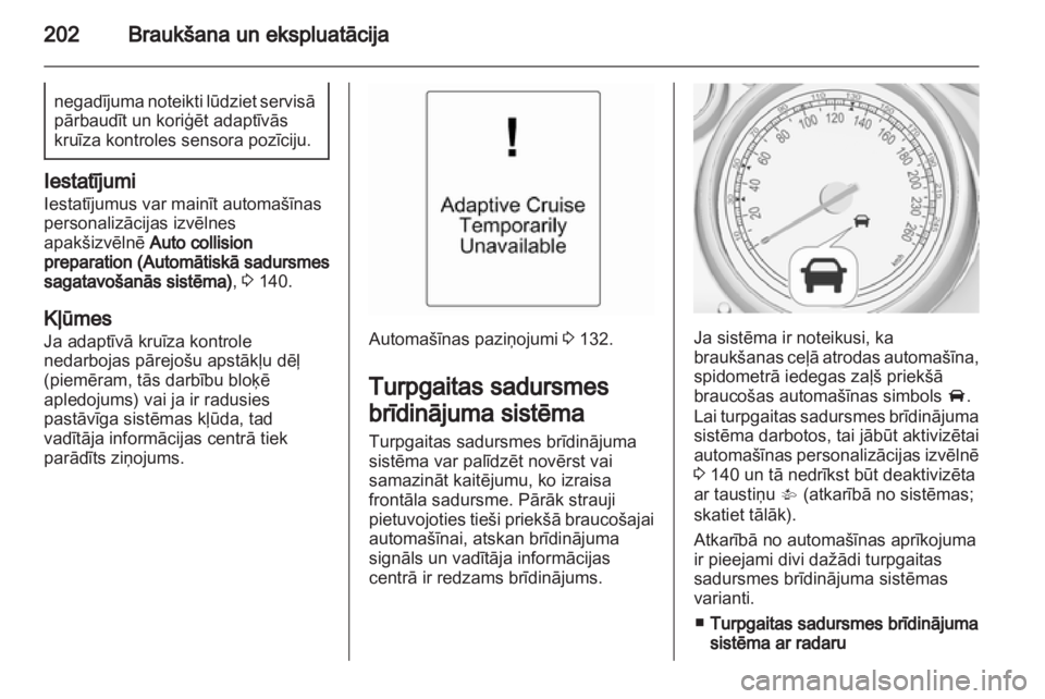 OPEL ZAFIRA TOURER 2013.5  Īpašnieka rokasgrāmata (in Latvian) 