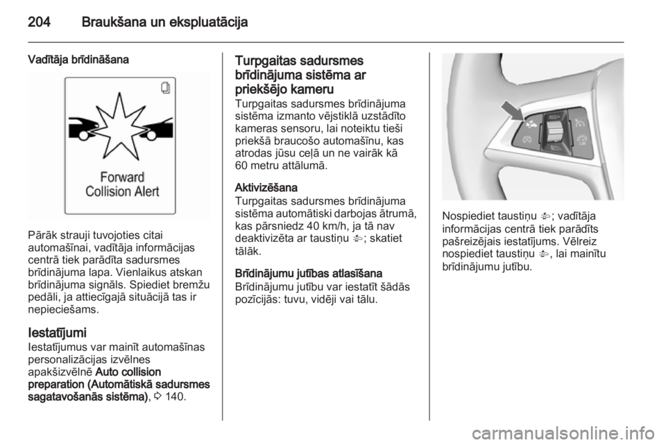 OPEL ZAFIRA TOURER 2013.5  Īpašnieka rokasgrāmata (in Latvian) 