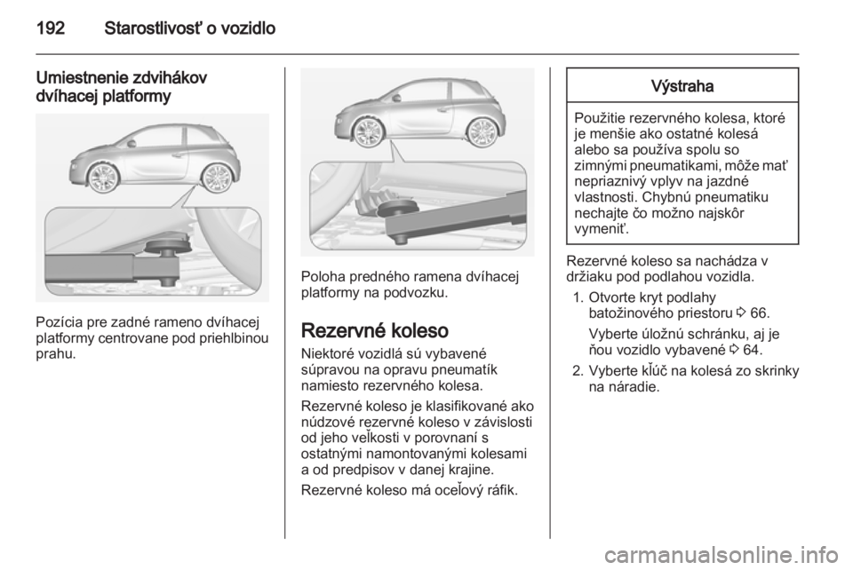 OPEL ADAM 2013.5  Používateľská príručka (in Slovak) 